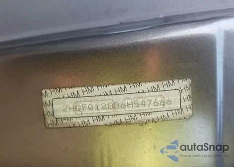 2006 Honda Civic Ex из США, поврежденный, VIN 2HGFG12886H547666